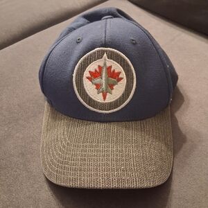 Reebok Center Ice Winnipeg Jets Baseball Hat